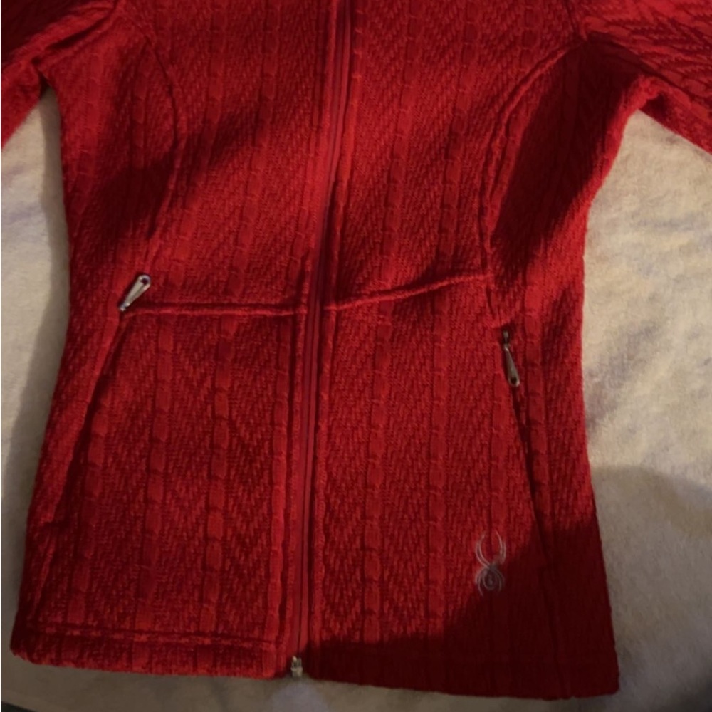 Excellent condition spyder 🕷️ jacket NWOT 🖤❤️🖤❤️